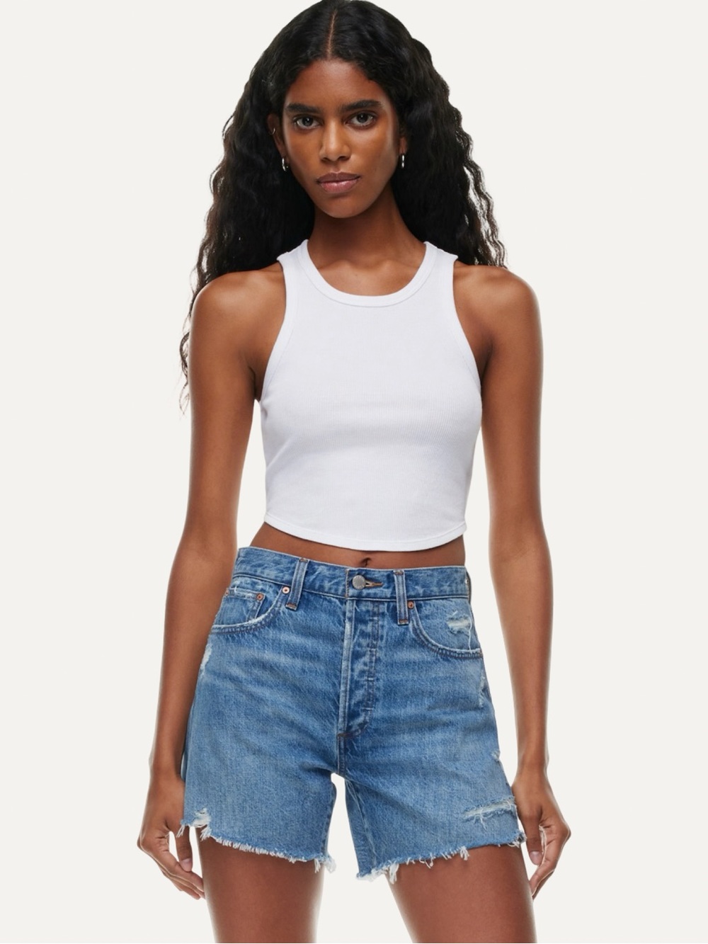 Aritzia Denim Forum Shorts